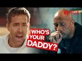 Ryan reynolds annoying the rock for four minutes straight  red notice  netflix