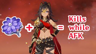Dehya + Clam Set = AFK!!!!!!!!!!!