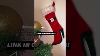 ETSY FINDS With LINKS High Heel Christmas Stocking