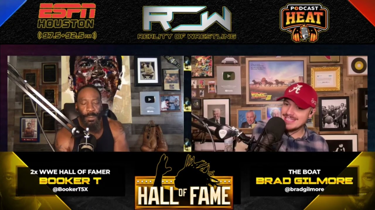 Booker T encounters CM Punk at WWE PLE