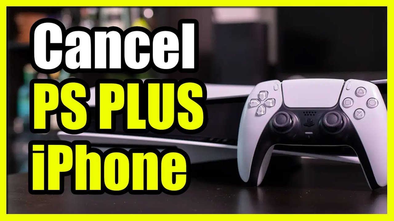 How to Cancel your PS Plus Subscription on iPhone using PS App (Easy Tutorial)