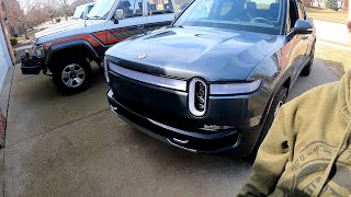 I love the Frunk! Rivian R1T Amazing Feature.