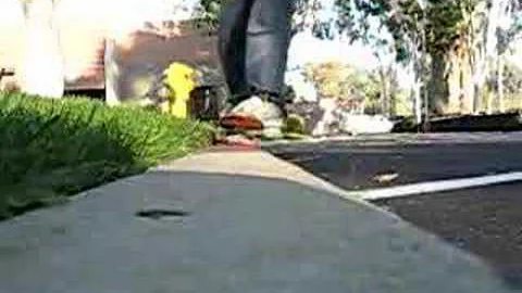Rodney Wills doing a little skateboard SLAPPY