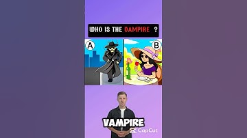 Who is the vampire ? #quiztest #quizchallenge #riddlesquiz #quizzing #quiztime