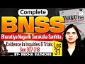 Evidence in Inquiries and Trails | sec-307-318 | BNSS | Rekha Rathore