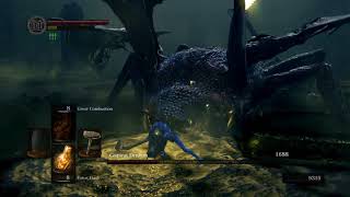 SL1 NG+6 No rolling/sprinting/blocking/parrying Gaping Dragon (No rings)