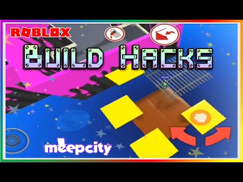 Roblox Meep City How To Build A Secret Garden Or Room Extension