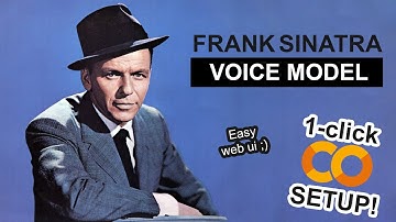 Frank Sinatra AI Voice Model - RVC 1-CLICK Google Colab Setup