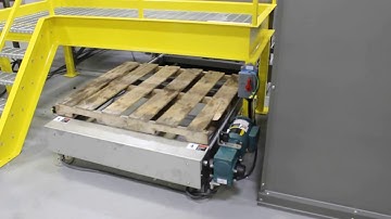 Depalletizer: Mass Flow to Single Filer by Multi-Conveyor