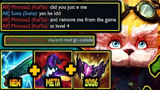 NEW Heimerdinger META turns him into a TILTMERDINGER?! (APC QUEST IS BROKEN)