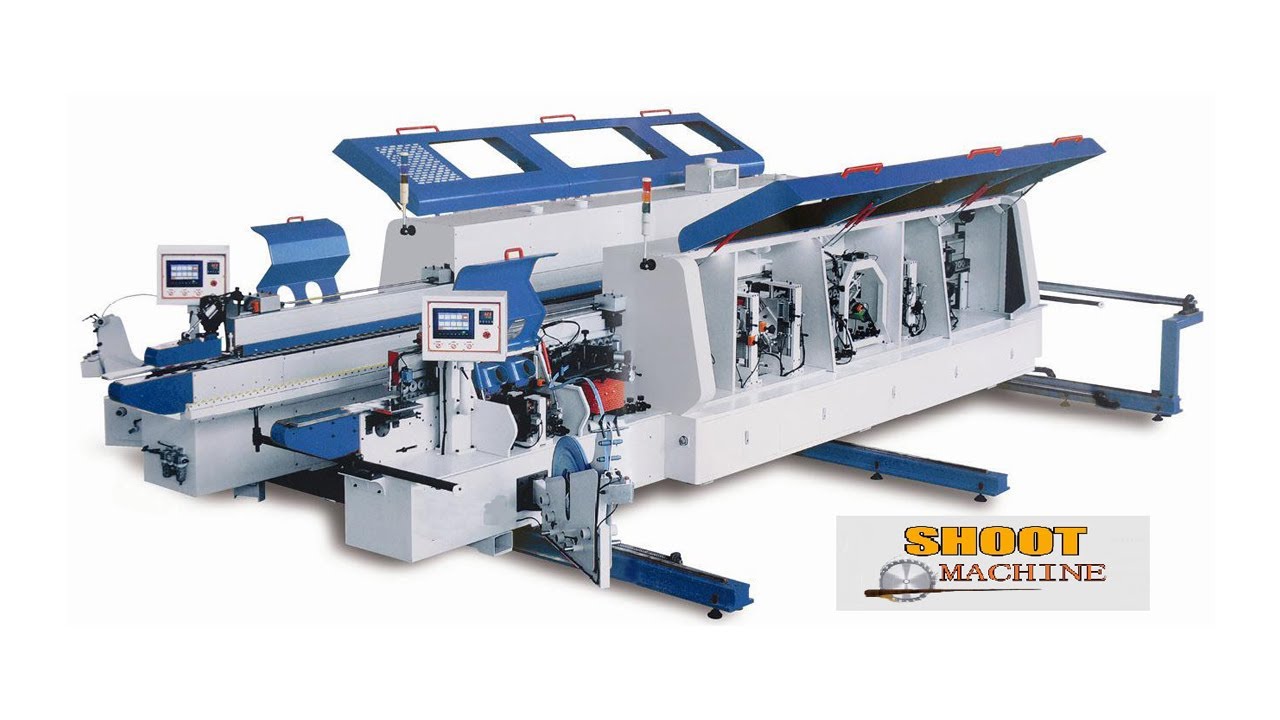 SH2468JHS Automatic Edge Banding Machine - YouTube