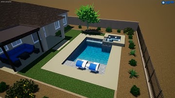 Swetitch Backyard Oasis- Thunderbird Pools and Spas- ThunderScapes