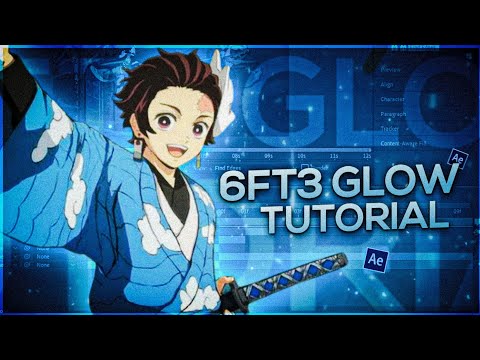 Glow like 6ft3 in After Effects | AMV Tutorial [Free project file]