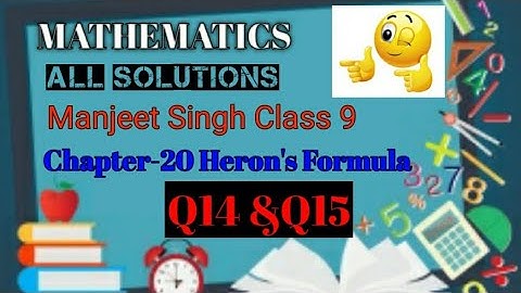 Manjeet Singh Class 9 Chapter-20 Heron