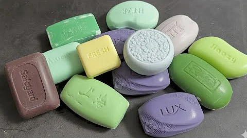 🤩Relaxing ASMR SOAP•Cutting Dry Soap•Bundle of mix colourful ✨ soap & cutting asmr