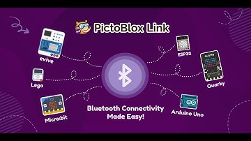 What is PictoBlox Link | How to wirelessly connect boards (Quarky, Arduino, Microbit) via Bluetooth