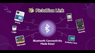 What is PictoBlox Link | How to wirelessly connect boards (Quarky, Arduino, Microbit) via Bluetooth