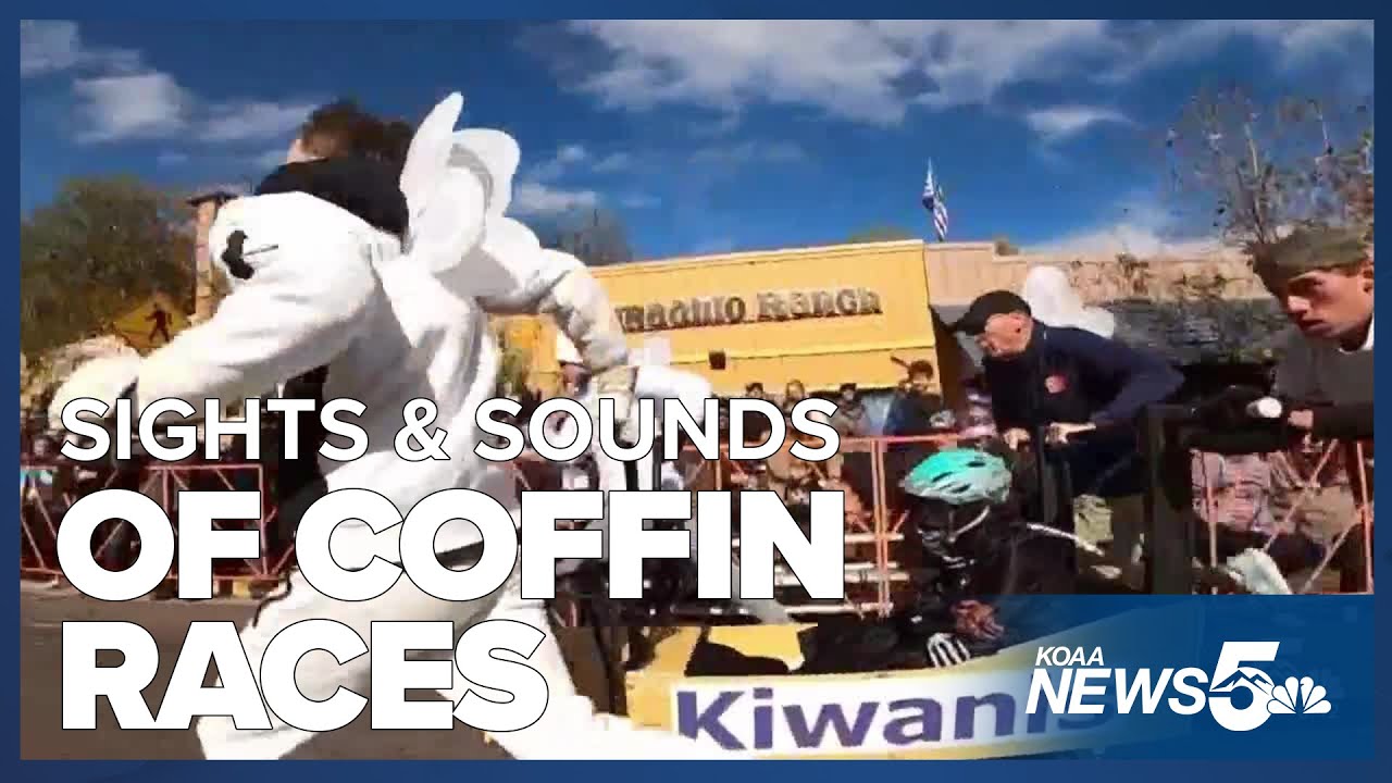 Sights and sounds from 29th Annual Emma Crawford Coffin Races - YouTube