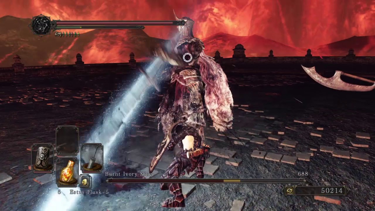 Dark Souls 2: VS Burnt Ivory King - YouTube.