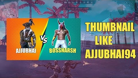 THUMBNAIL LIKE AJJU BHAI 94||AJJU BHAI JAISA THUMBNAIL KAISE BANAEN||TF HARSH FF✓