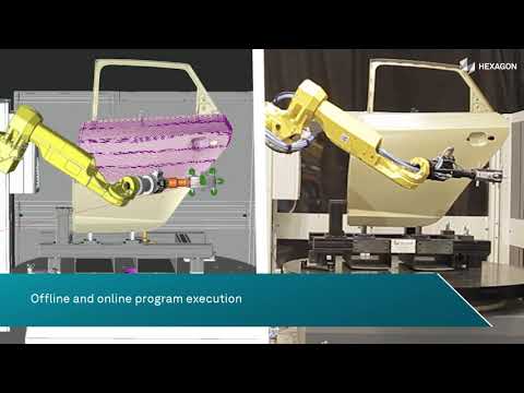 Hexagon Manufacturing Intelligence HxGN Robotic Automation