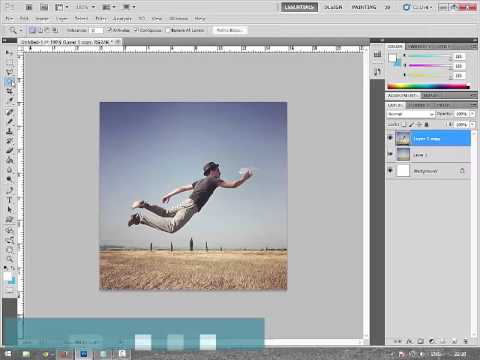 Menggeser Objek Foto/Gambar di Photoshop Menggeser Objek Foto/Gambar di Photoshop