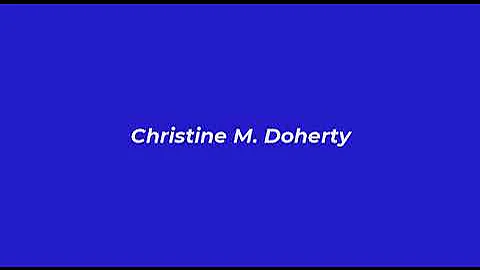 Christine M  Doherty