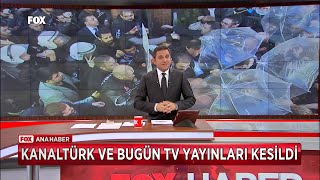 Kanaltürk ve Bugün Tv yayınları kesildi Resimi