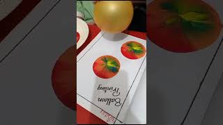Balloon Printing Activity/How to Paint With Balloon/ Activity For PreSchool#art #subscribe #activity
