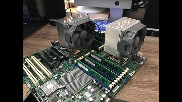 Tabletop build - Dual 1366 Supermicro X8DTN+, Intel Xeon X5667, Arctic i11 CO