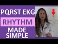 How to Memorize the PQRST EKG Rhythm Strip Wave for Anatomy & Pathophysiology