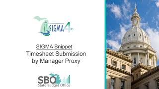 Timesheet Submission by Manager Proxy  SIGMA 4 Snippet