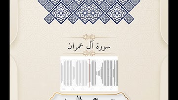 تلاوة ما تيسر من سورة آل عمران|صلاة الفجر|محمد عبد المعين