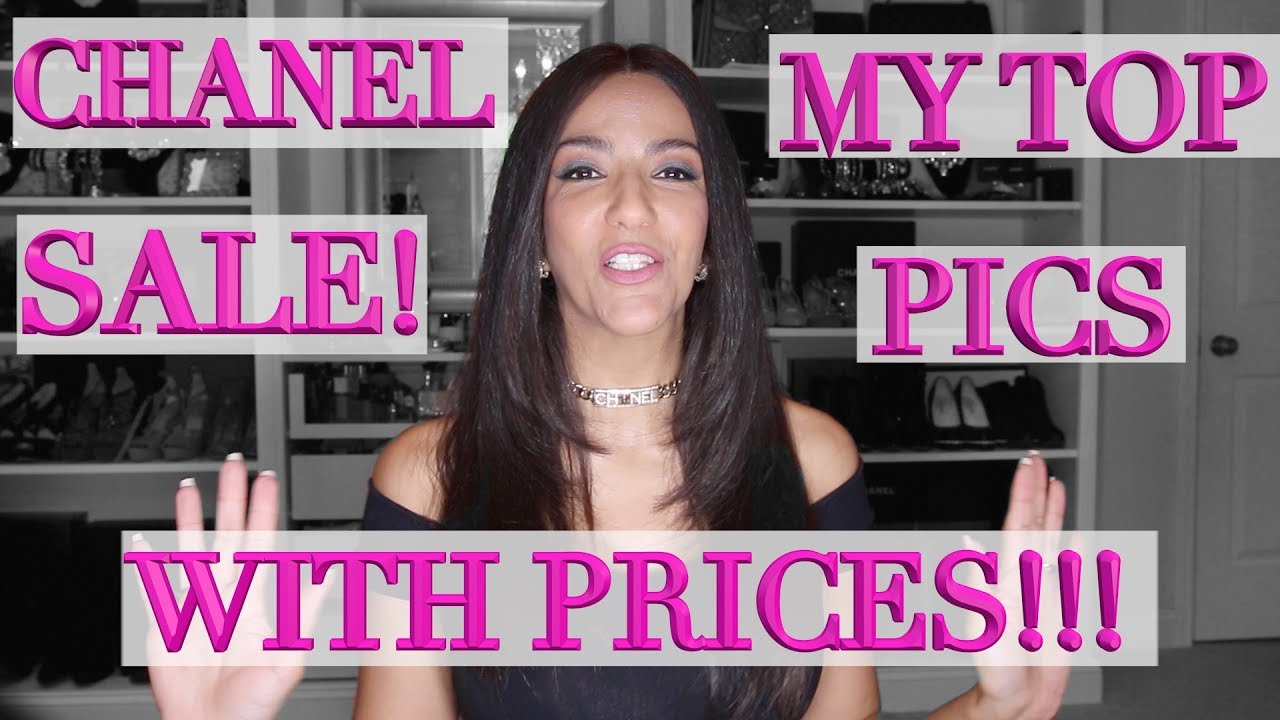Chanel Sale! My Sale Pics WITH PRICES! YouTube
