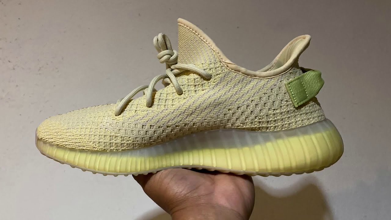 REAL OR FAKE Yeezy boost 350 v2 FLAX - YouTube