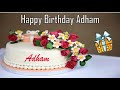 Happy Birthday Adham Image Wishes✔