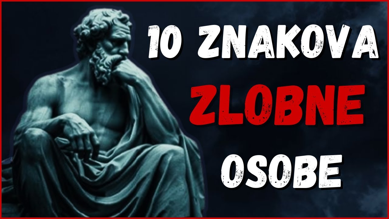 🔴 OPREZ! 10 znakova TOKSIČNE OSOBE po STOICIMA | KAKO se ZAŠTITI?