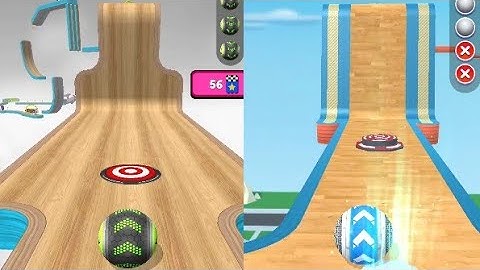 ROLLING BALL VS GOING BALL SAME LEVELS SPEED RUN ANDROID MOBILE GAMEP WALKTHROUGH IOS GAMEPLAY