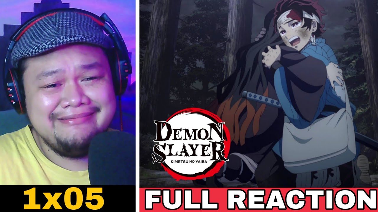 Demon Slayer 1x5 REACTION - "My Own Steel" | FIRST TIME WATCHING
