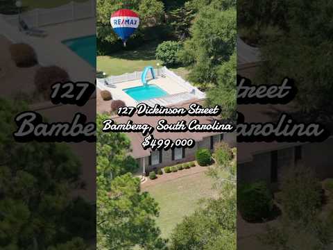 127 Dickinson St, Bamberg, SC home video tour