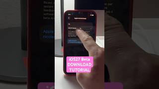 Come installare iOS27 su iPhone #shorts #apple #iphone #ios27