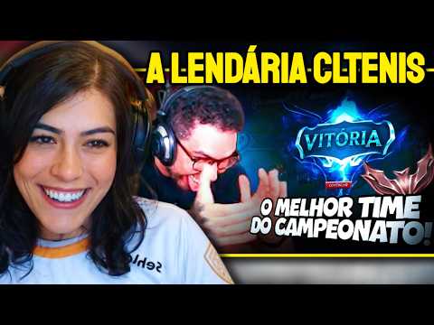 THAAYLADY ASSISTINDO ELA MESMO JOGANDO NA ESTREIA DO CBLOW