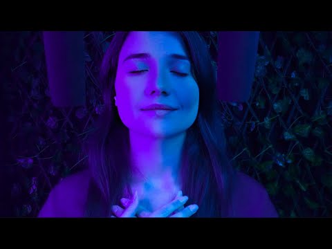 ASMR MEDITAÇÃO PARA ANSIEDADE ♡ ASMR PARA DORMIR E RELAXAR RÁPIDO COM SUSSURROS, EAR-TO-EAR, TAPPING