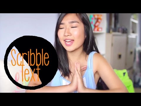 Circle Scribble Text Green Screen Footage