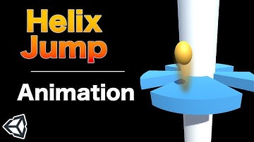 05 تعليم وتصميم لعبة Helix jump - في برنامج اليونتي Animation// Unity tutorial // 3D