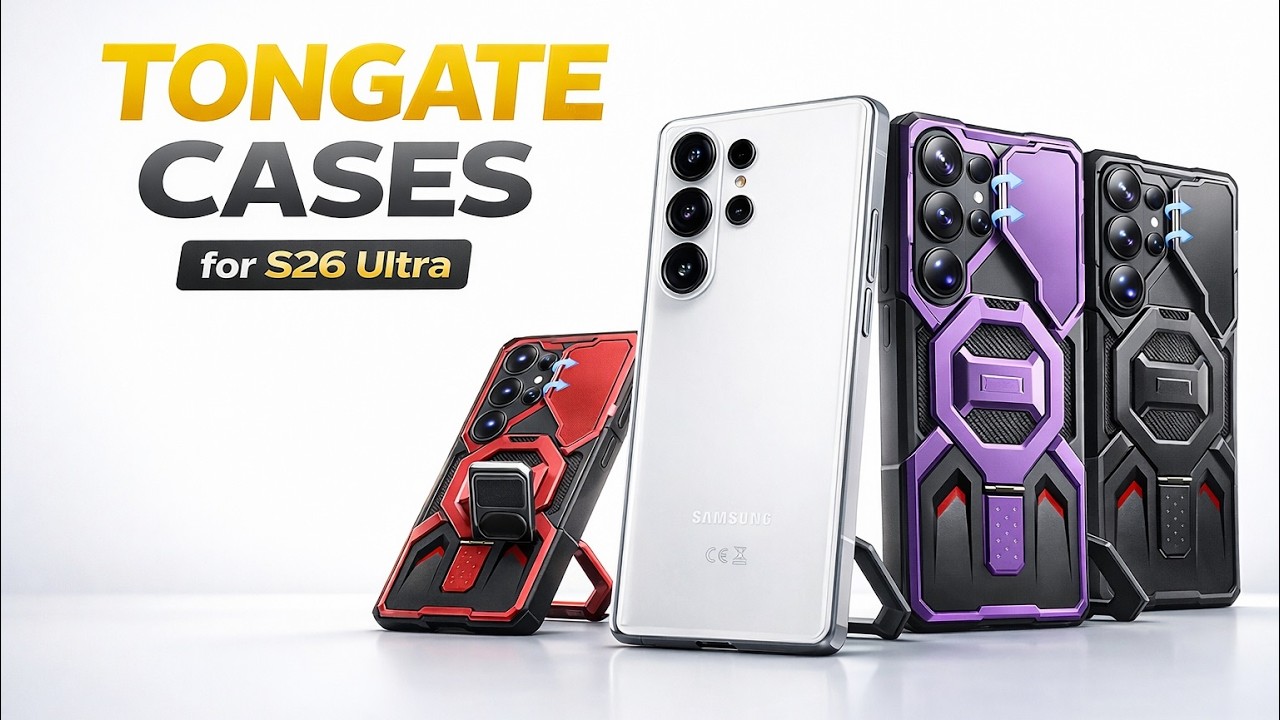 Tongate Samsung Galaxy S26 Ultra Case Review | MagSafe + Camera Cover #tongate Tongate Samsung Galaxy S26 Ultra Case Review | MagSafe + Camera Cover #tongate