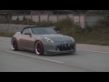 Nissan 370Z Roadster Convertible w/ ARMYTRIX Header-back Valvetronic Exhaust sound & Rotiform & TEIN