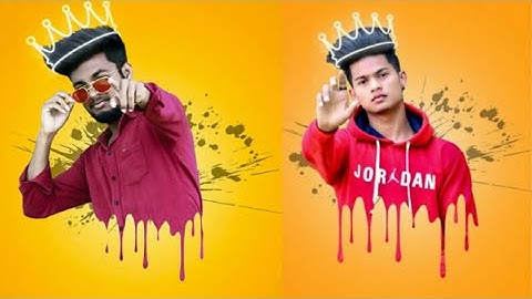 PicsArt Dripplng Effect // PicsArt Editing Tutorial // PicsArt Photo Editing