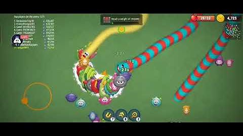 Wormszone.io live stream biggest worms hunting part (45) || Android / ios gameplay Walkthrough