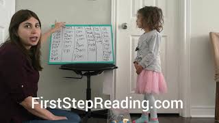 Reading Lesson , A word families